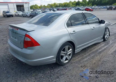 2010 Ford Fusion Sport from USA, damaged, VIN 3FAHP0KC7AR223889